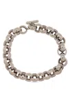 Marni Crystal-embellished Choker Chain Necklace In Argento