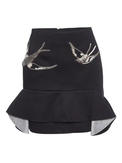 Pre-owned Marni Birds-embroidered Mini Skirt