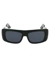 Marni Rectangular Frame Sunglasses In Metallic