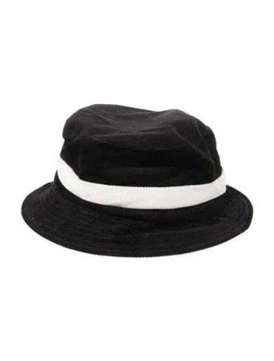 Pre-owned Marni Black And White Bucket Hat In Multi