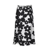 Marni Floral Pattern High Waist A-line Skirt