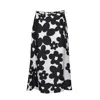 Marni Floral Pattern High Waist A-line Skirt