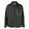 Marni Black And White Plaid Bomber Jacket With Structured Collar In Multi