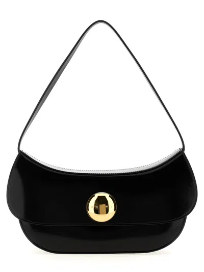 Marni Medium Shoulder Bag Featuring Butterfly Motif In Black