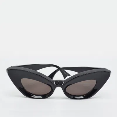 Pre-owned Marni Black Caelicola P1j Butterfly Sunglasses