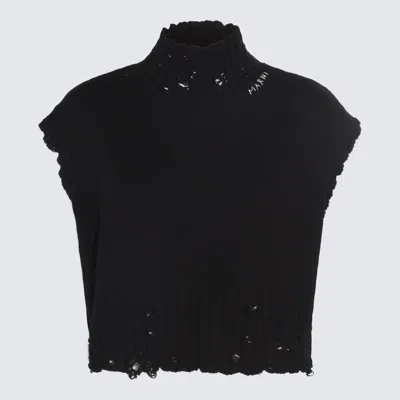 Marni Turtleneck Sweater In Black