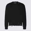 Marni Black Cotton Knitwear In Black