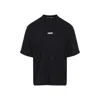 Marni Brand Label T-shirt In Black