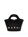 Marni Borsa Tropicalia Micro In Black