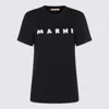 Marni Contrast Logo Crew Neck T-shirt