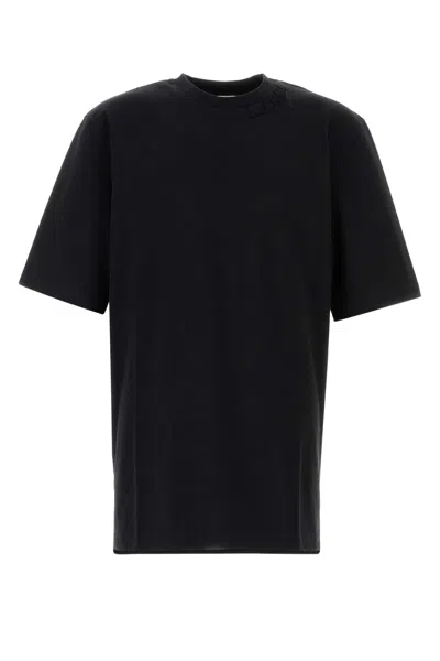 Marni Black Crewneck Cotton T-shirt