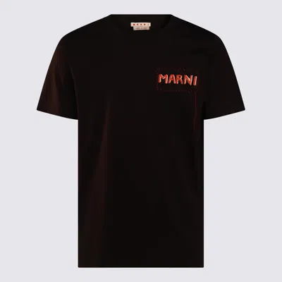 Marni T-shirt In Black