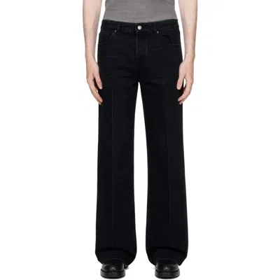 Marni Black Creased Jeans