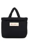 Marni Borsa A Mano In Tessuto Nero  Donna In Black