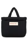 Marni Borsa A Mano In Tessuto Nero  Donna In Black