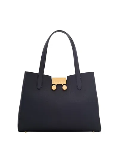 Marni Black Handbag With Gold-tone Clasp
