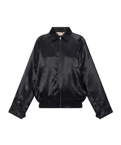Marni Black Jacket With Pockets