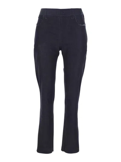 Marni Black Jeans With Tareped Leg And Raw-cut Finish