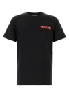 Marni Black Jersey T-shirt In Black