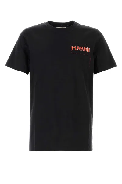 Marni Black Jersey T-shirt