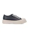 Marni Pablo Leather Flatform Sneakers