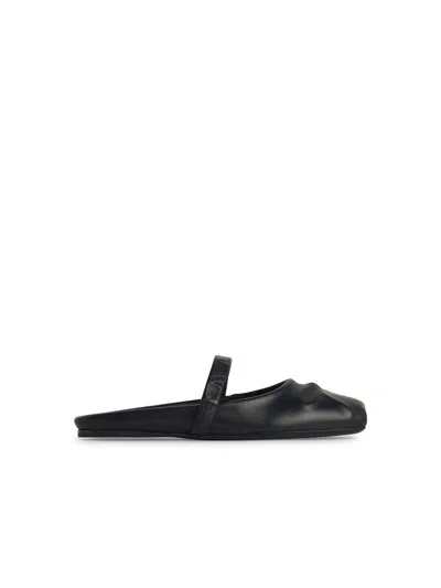 MARNI MARNI BLACK LEAR SLIPPERS
