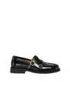 Marni Leather Slip-on Shoes In Black