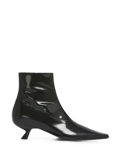 Marni Black Leather Cindi Boots
