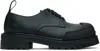 Marni Dada Army Derby Shoes In 00n99 Black