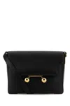 Marni Black Leather Trunkaroo Medium Shoulder Bag