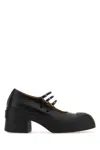 Marni Chunky Heel Platform Round Toe Pumps