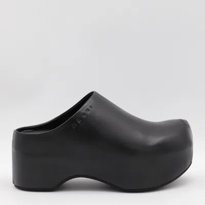 Marni Pink Sabot Strap Loafers