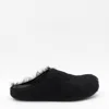 Marni Black Leather Sandals