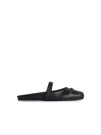 Marni Women's Little Bow Sabot Sandals In Black