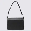 MARNI MARNI BLACK LEATHER TRUNK SHOULDER BAG