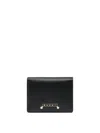 Marni Black Leather Wallet