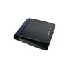 Marni Black Leather Wallet In Multicolor