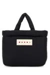 Marni Borsa A Mano In Tessuto Nero  Donna In Black