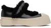 Marni Leather Sneakers In 00n99 Black