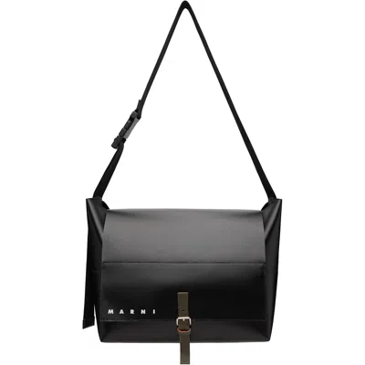 Marni Black Messenger Bag