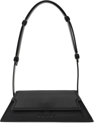 Marni Black Mini Trunkoise Bag In 00n99 Black