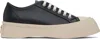 Marni Pablo Sneakers In Black Canvas In 00n99 Black