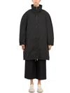 MARNI BLACK PARKA JACKET WITH HIGH NECK AND CINCHED WAIST FOR WOMEN