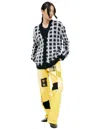 Marni Black Check Cardigan In Black
