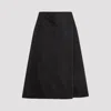 Marni Polyamide Midi Skirt In Black