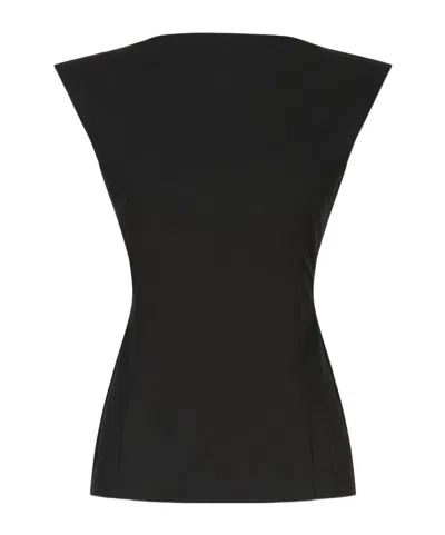 MARNI MARNI SLEEVELESS STRUCTURED SCULPTURAL TOP