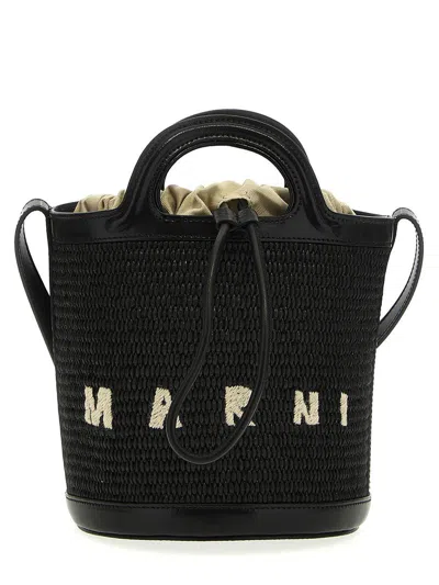 Marni Mini Bucket Bag In Black