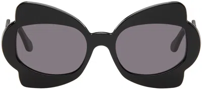 Marni Black Annapuma Circuit Glasses In Nero