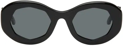 Marni Black Retrosuperfuture Edition Mount Bromo Sunglasses