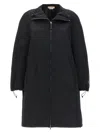 Marni Satin Parka Casual Jackets And Parka In Black